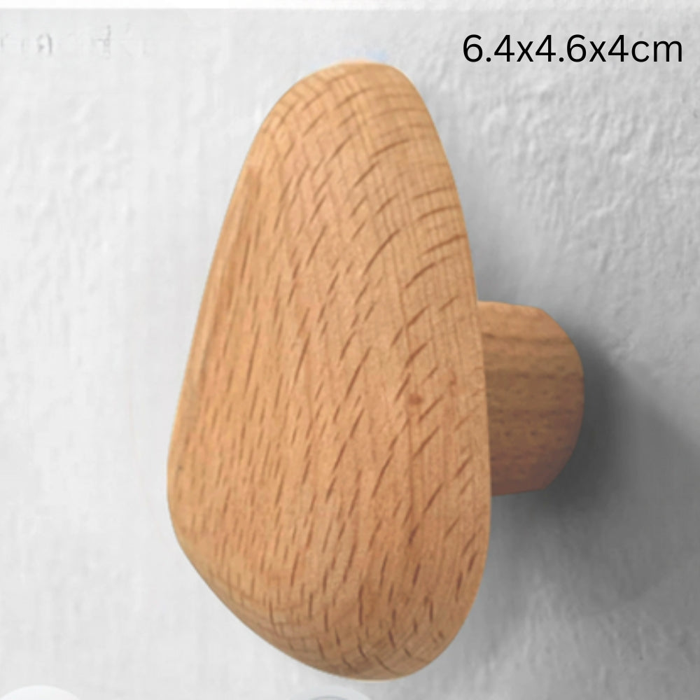 NaturAkzent: Ganci per abiti in look ciottolo – minimalisti, durevoli e stilosi per corridoio e soggiorno
