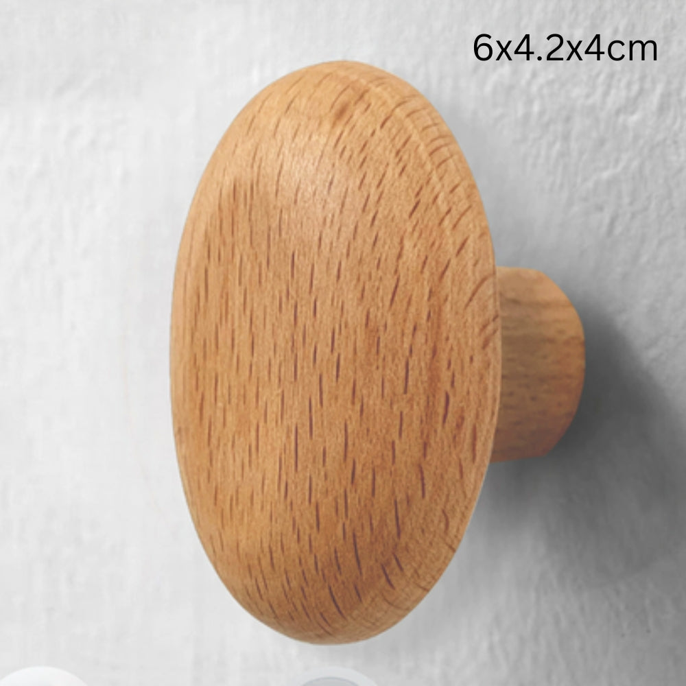 NaturAkzent: Ganci per abiti in look ciottolo – minimalisti, durevoli e stilosi per corridoio e soggiorno