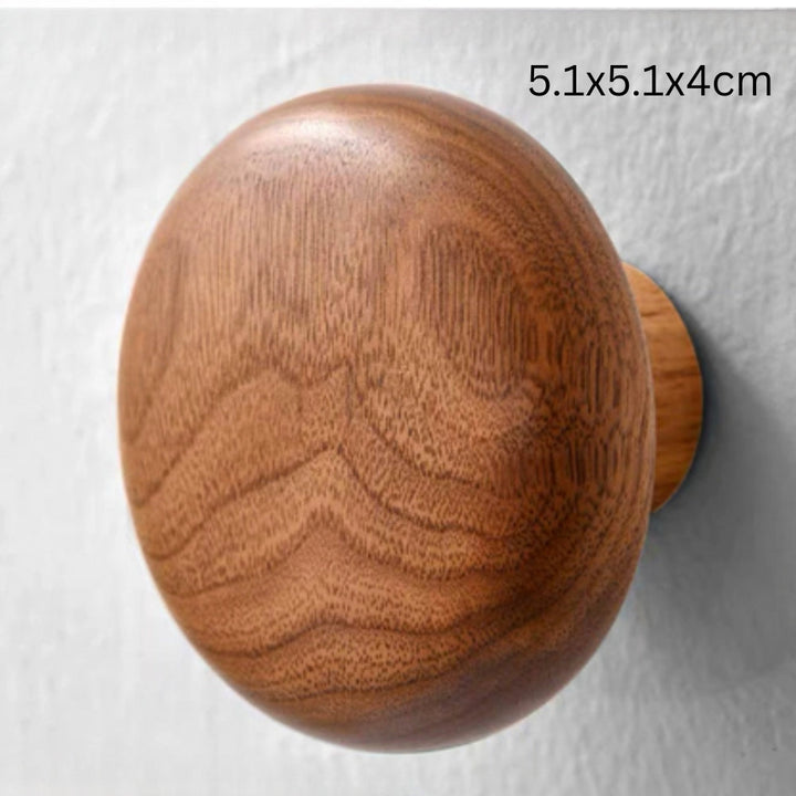 NaturAkzent: Ganci per abiti in look ciottolo – minimalisti, durevoli e stilosi per corridoio e soggiorno