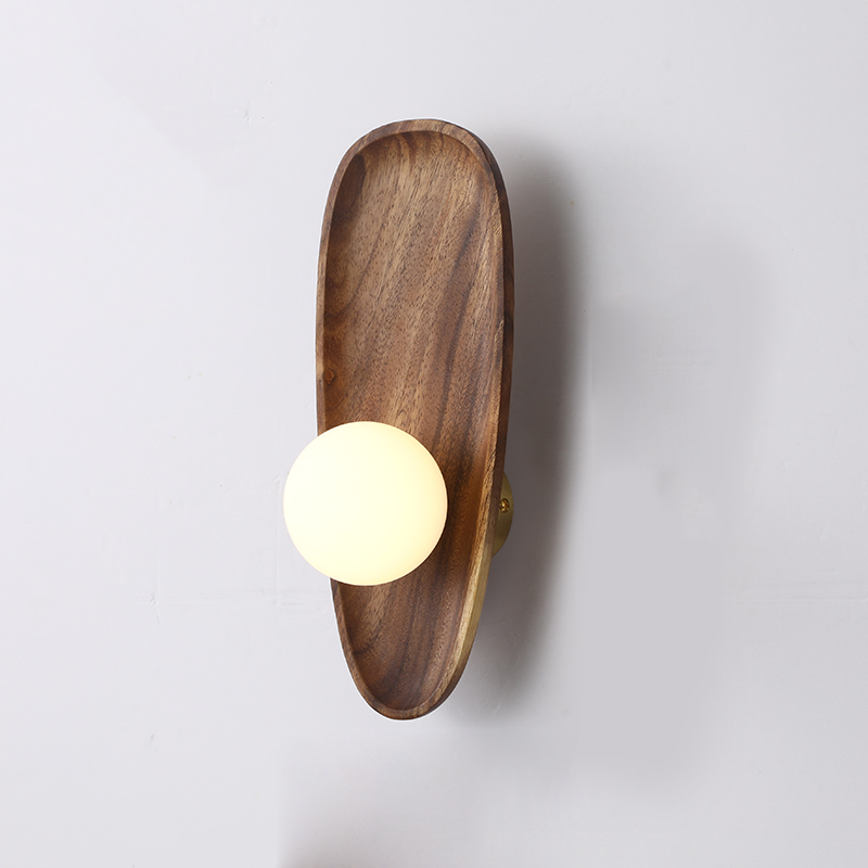 NaturGlanz: Applique in legno – Luce calda per soggiorno e camera da letto