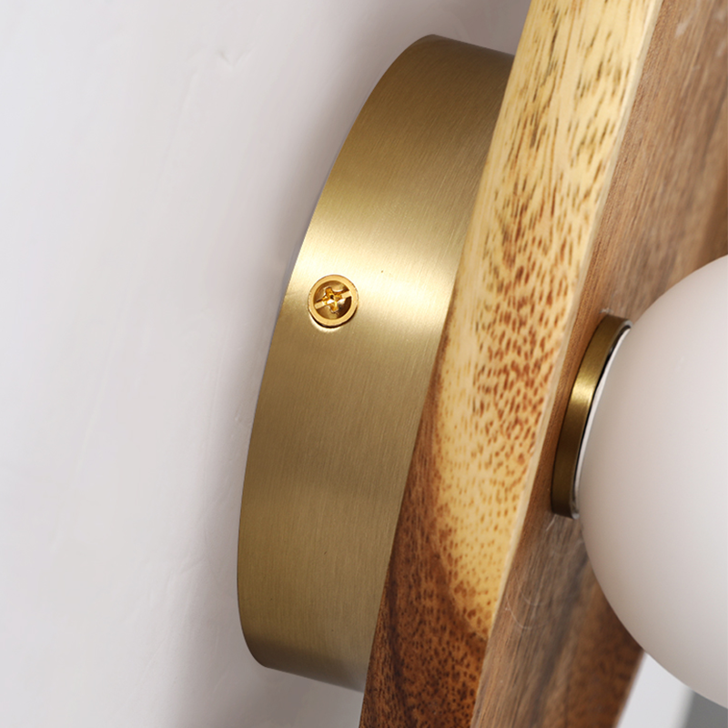 NaturGlanz: Applique in legno – Luce calda per soggiorno e camera da letto