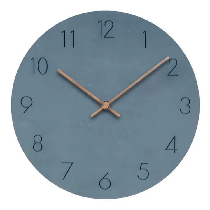 NaturTakt: Orologio da parete in legno elegante e silenzioso – per camera da letto e ufficio