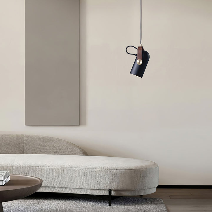 NautIron: Lampada a sospensione in metallo e ferro dal design marittimo a forma di cannone – per soggiorno e loft