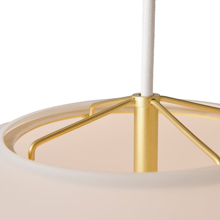 Lampada a sospensione Navone 40, Opale
