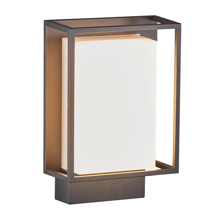 Nestor LED Lampada da Parete Esterna, Nero/Opale
