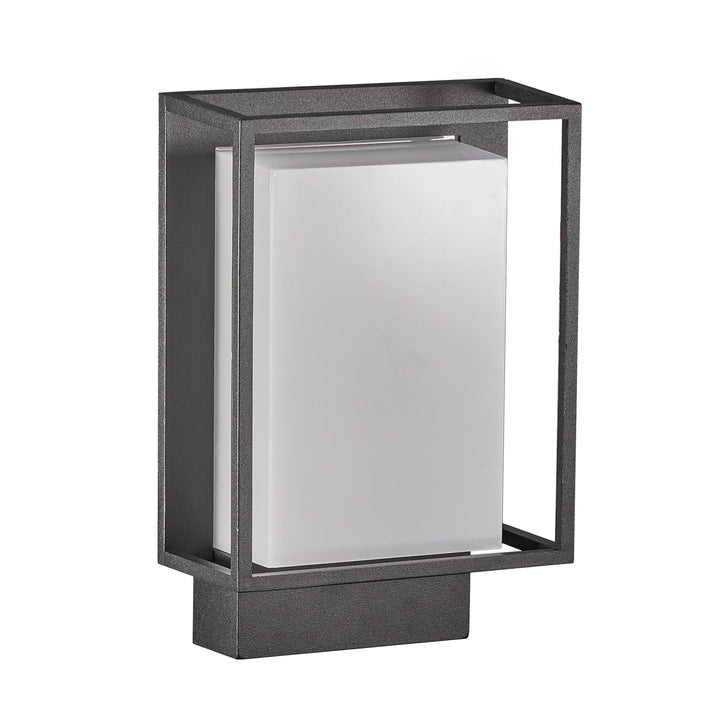 Nestor LED Lampada da Parete Esterna, Nero/Opale