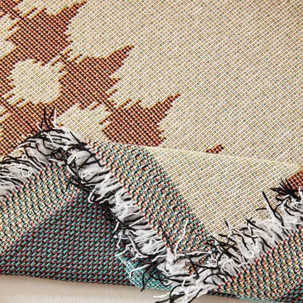 Tessuto Nomade: Copertura per divano in pregiata chenille con motivo artistico e comfort accogliente – per divano e lounge