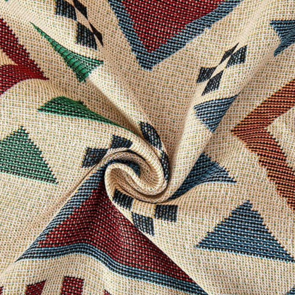 Tessuto Nomade: Copertura per divano in pregiata chenille con motivo artistico e comfort accogliente – per divano e lounge