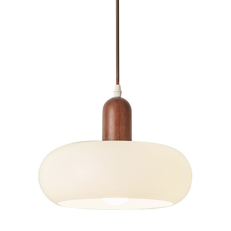NordCream: Lampada a sospensione LED crema – design scandinavo e luce