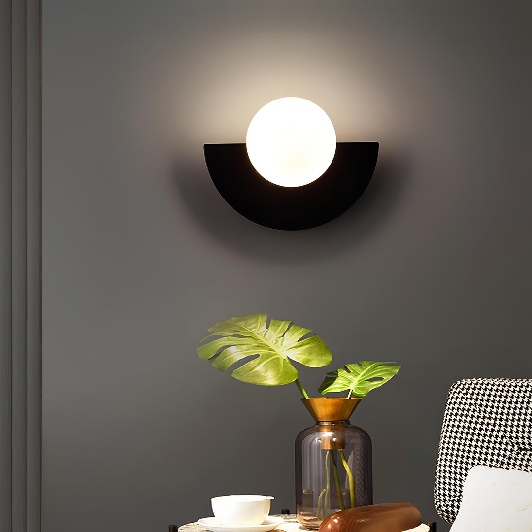 NordEver: Applique LED Semicerchio – luce da parete moderna e design