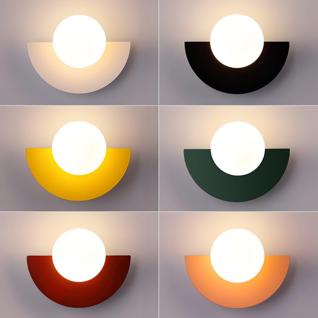 NordEver: Applique LED Semicerchio – luce da parete moderna e design