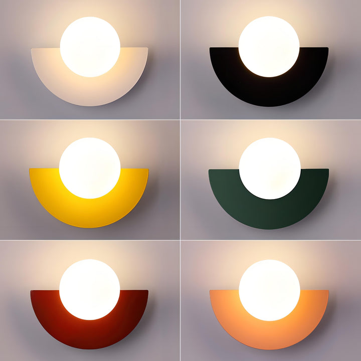 NordEver: Applique LED Semicerchio – luce da parete moderna e design