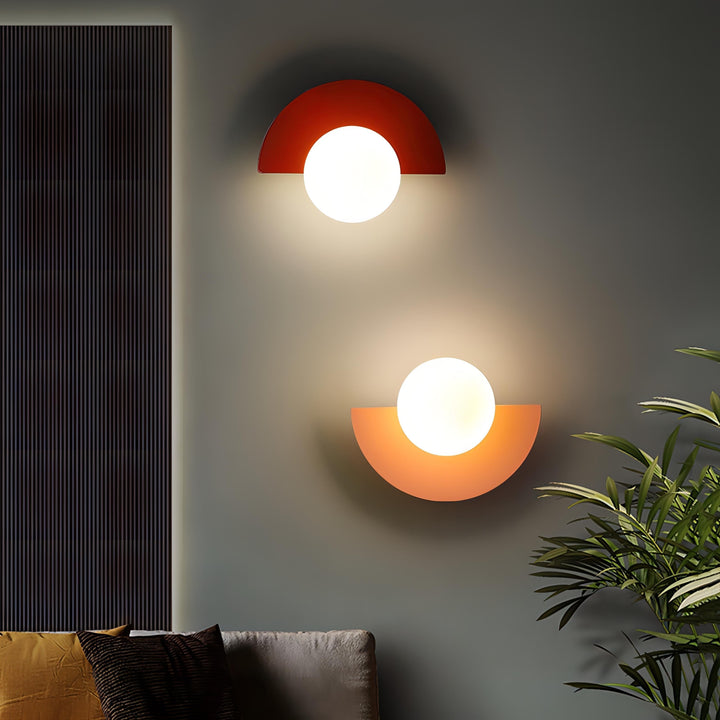 NordEver: Applique LED Semicerchio – luce da parete moderna e design