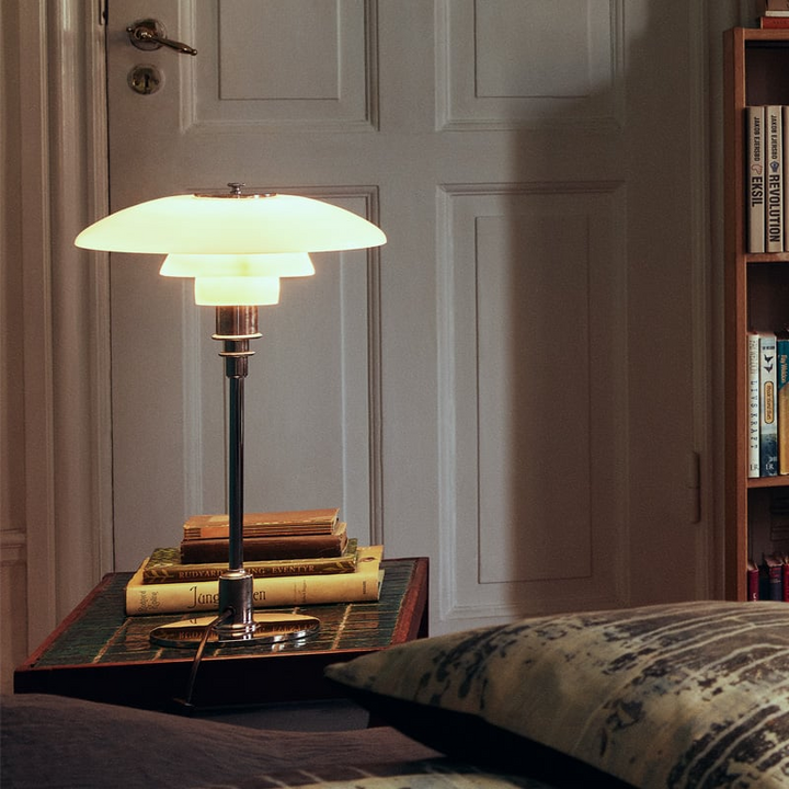 NordLicht: Lampada da Tavolo Design Scandinavo – Lampada LED Moderna per Soggiorno &amp; Ufficio