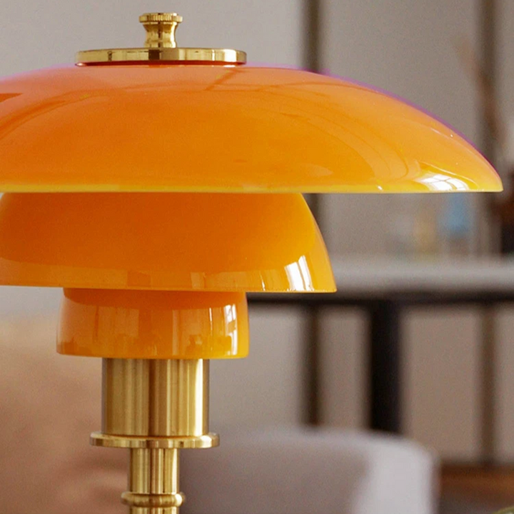 NordLicht: Lampada da Tavolo Design Scandinavo – Lampada LED Moderna per Soggiorno &amp; Ufficio