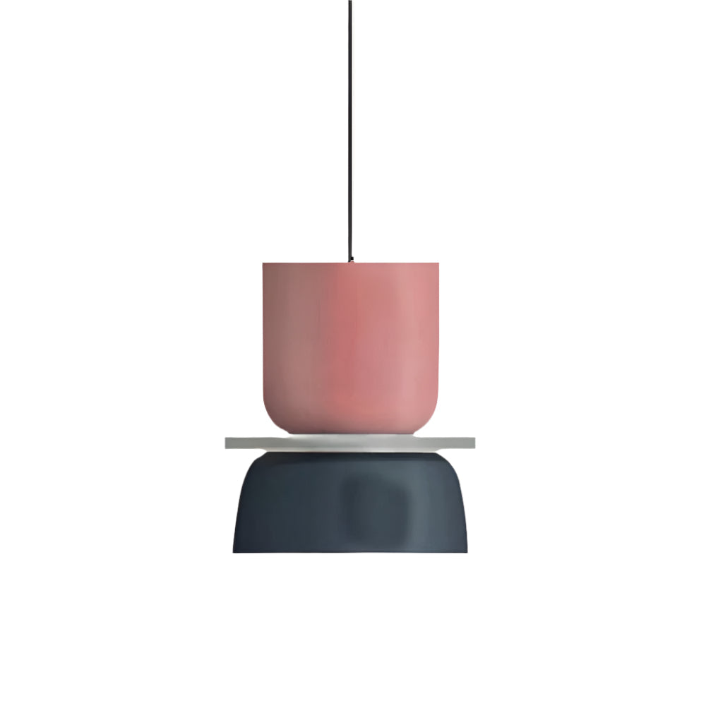 NordLuna: Lampada a sospensione moderna in pastello – Design scandinavo per soggiorno e sala da pranzo