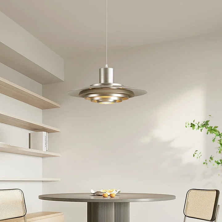 NordViva: Lampada a sospensione di design danese – Lampada a ombrello per interni scandinavi