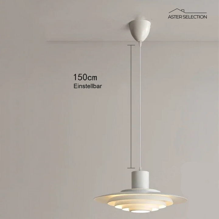 NordViva: Lampada a sospensione di design danese – Lampada a ombrello per interni scandinavi