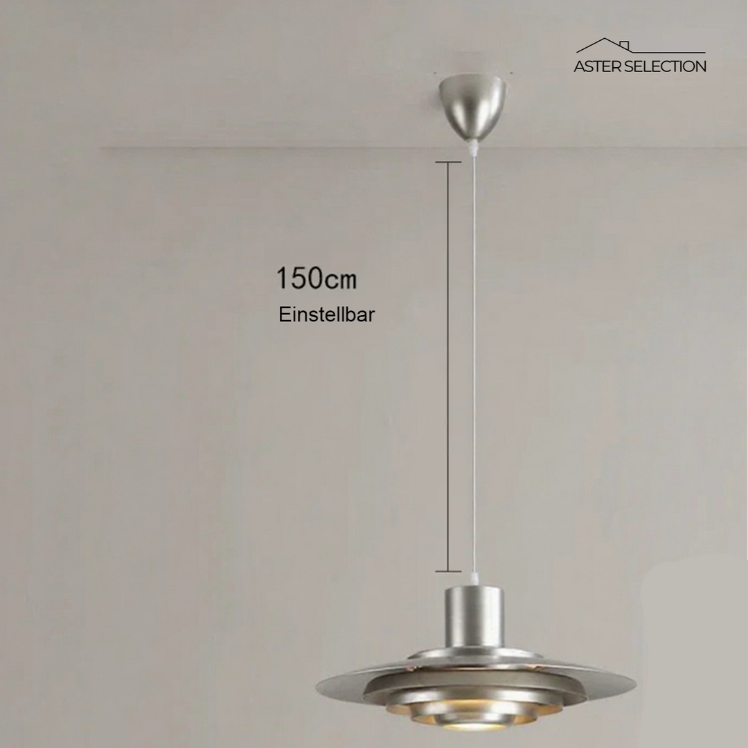 NordViva: Lampada a sospensione di design danese – Lampada a ombrello per interni scandinavi