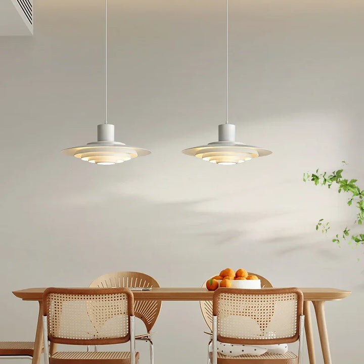 NordViva: Lampada a sospensione di design danese – Lampada a ombrello per interni scandinavi