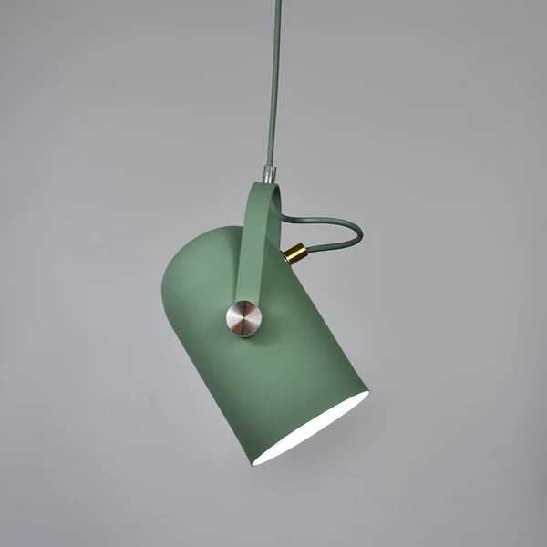 NordWink: Lampada a sospensione in alluminio nordico con forma a goccia angolare – per soggiorno e caffè