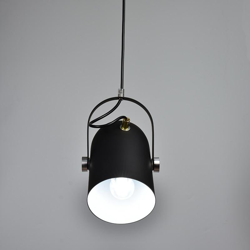 NordWink: Lampada a sospensione in alluminio nordico con forma a goccia angolare – per soggiorno e caffè
