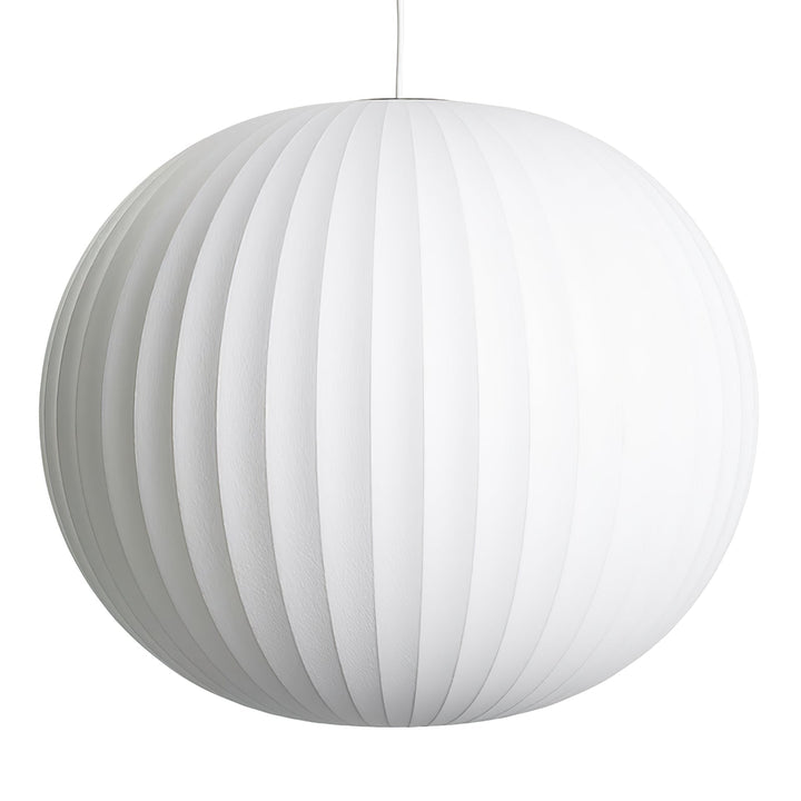 Nordelune: Lampada a sospensione con dettaglio in legno semilucido e paralume in tessuto bianco – per cucina e area colazione