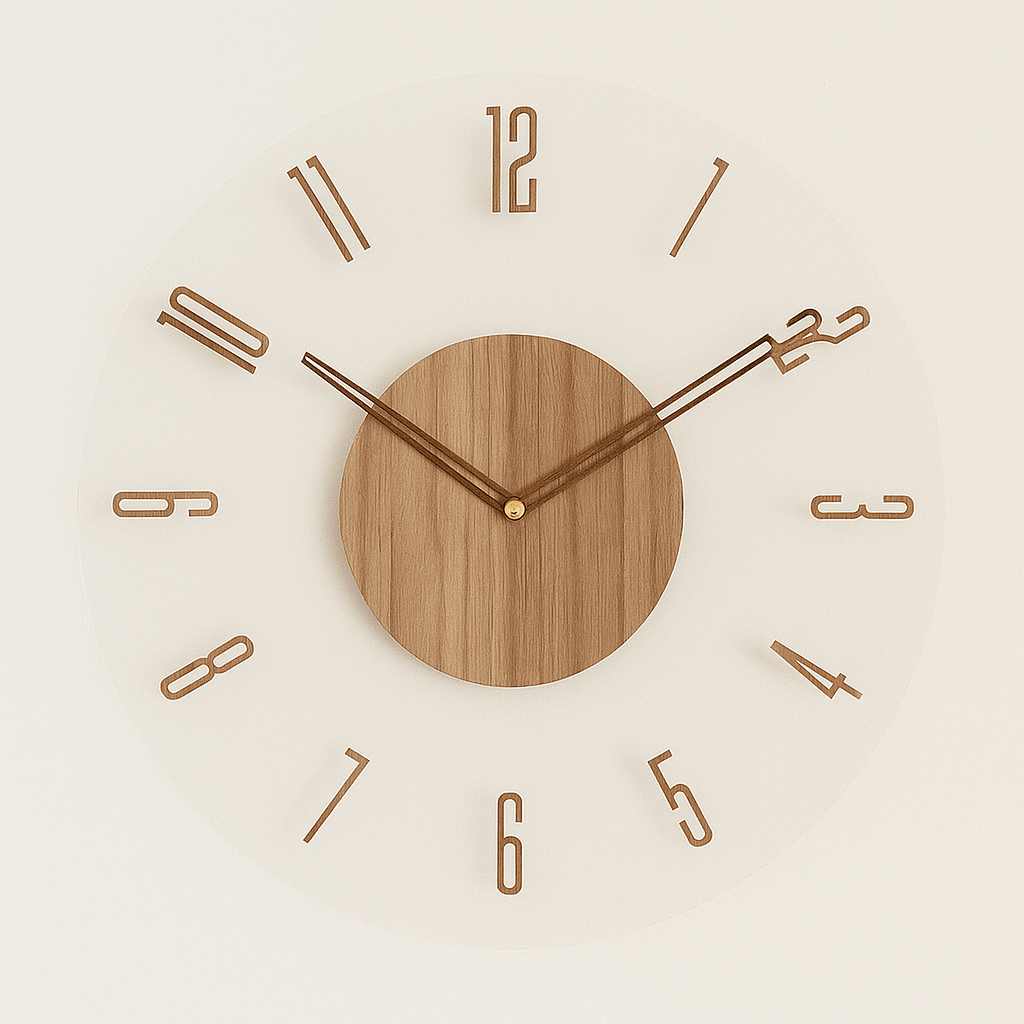 Orologio da parete creativo nordico minimalista
