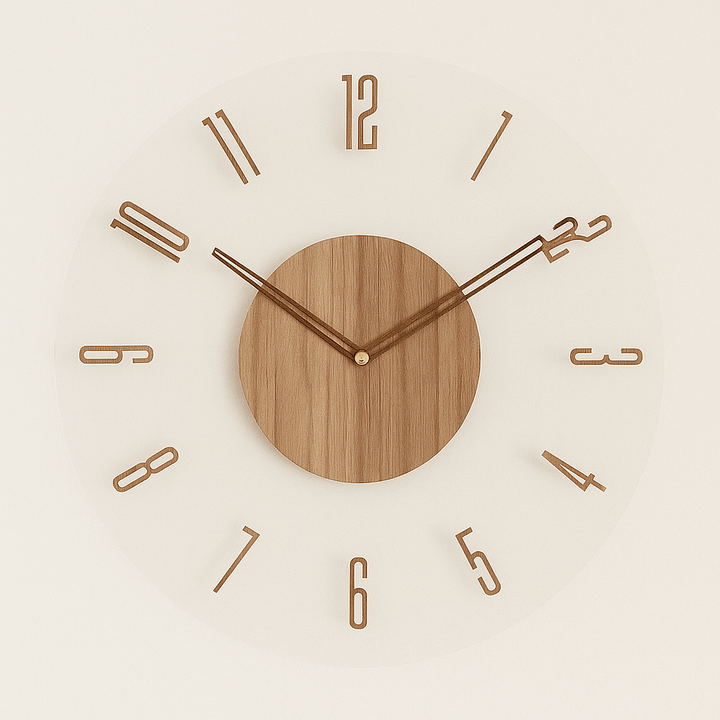 Orologio da parete creativo nordico minimalista
