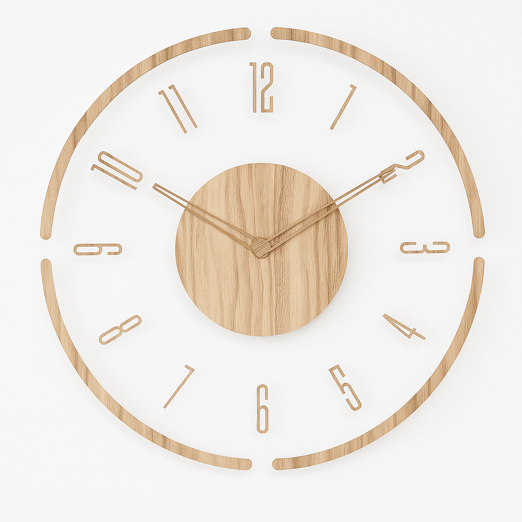 Orologio da parete creativo nordico minimalista