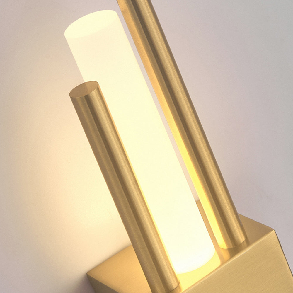 NordicGlanz: Applique LED nera moderna – design lussuoso con oro per soggiorno e sala da pranzo