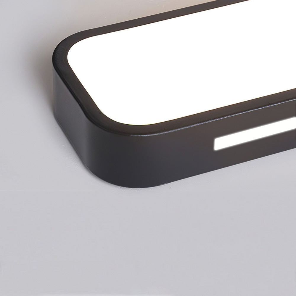 NordischeLinie: Lampada da soffitto LED lunga minimalista – moderna e stilosa per sala da pranzo e soggiorno