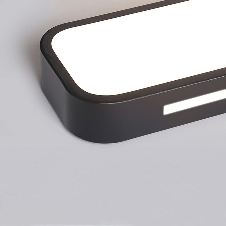 NordischeLinie: Lampada da soffitto LED lunga minimalista – moderna e stilosa per sala da pranzo e soggiorno