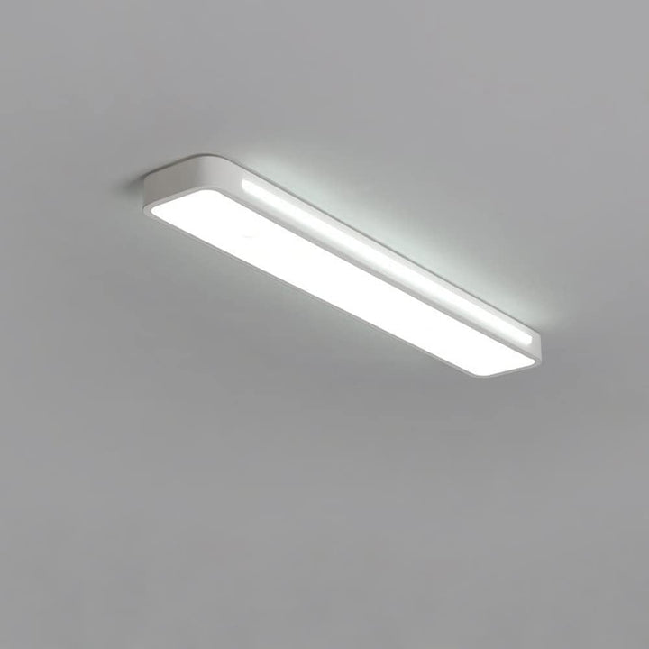 NordischeLinie: Lampada da soffitto LED lunga minimalista – moderna e stilosa per sala da pranzo e soggiorno