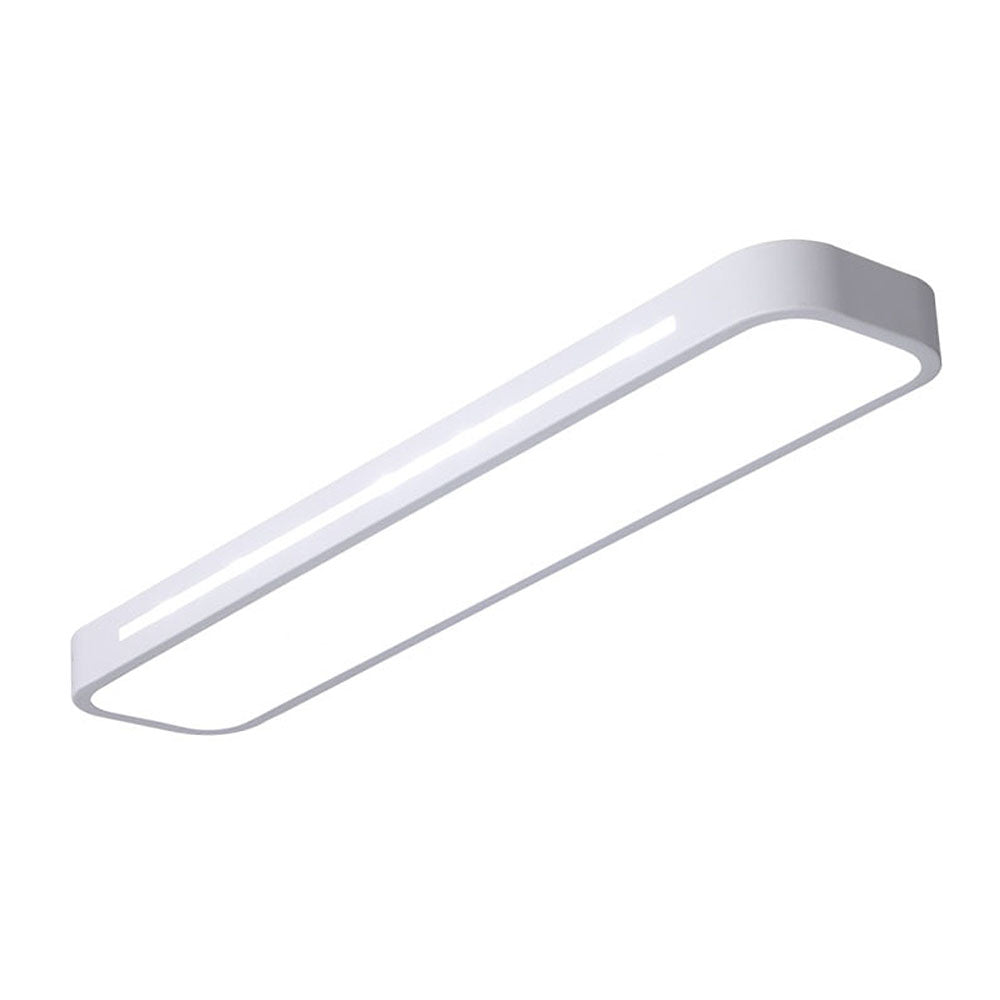 NordischeLinie: Lampada da soffitto LED lunga minimalista – moderna e stilosa per sala da pranzo e soggiorno