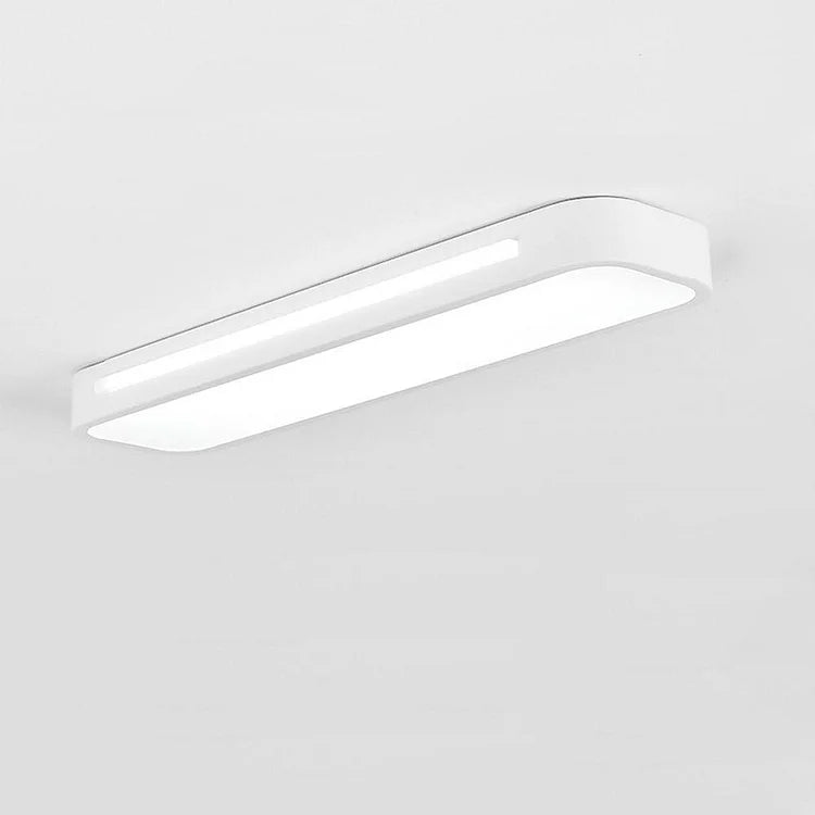 NordischeLinie: Lampada da soffitto LED lunga minimalista – moderna e stilosa per sala da pranzo e soggiorno