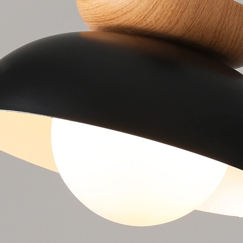 NordischesLicht: Lampada da soffitto in vetro sostenibile moderna minimalista – elegante e accogliente per sala da pranzo e soggiorno