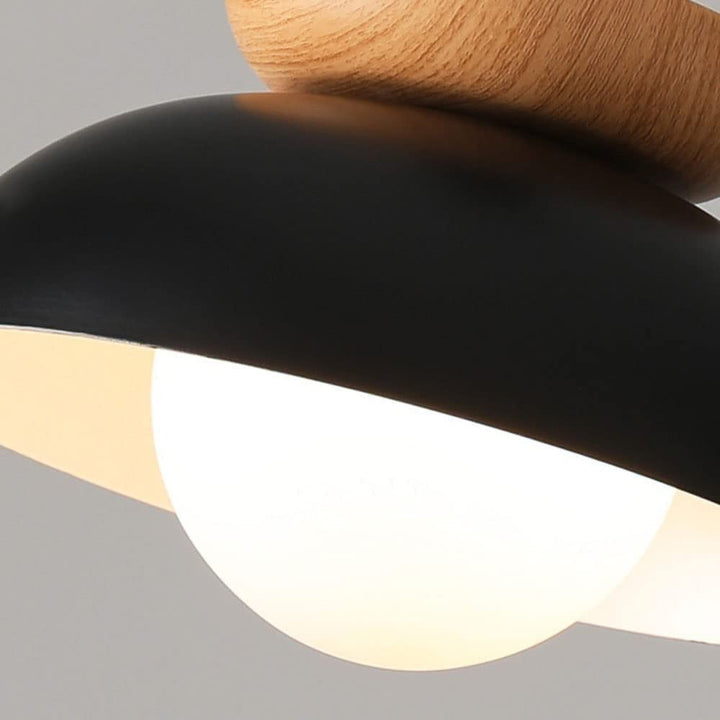 NordischesLicht: Lampada da soffitto in vetro sostenibile moderna minimalista – elegante e accogliente per sala da pranzo e soggiorno