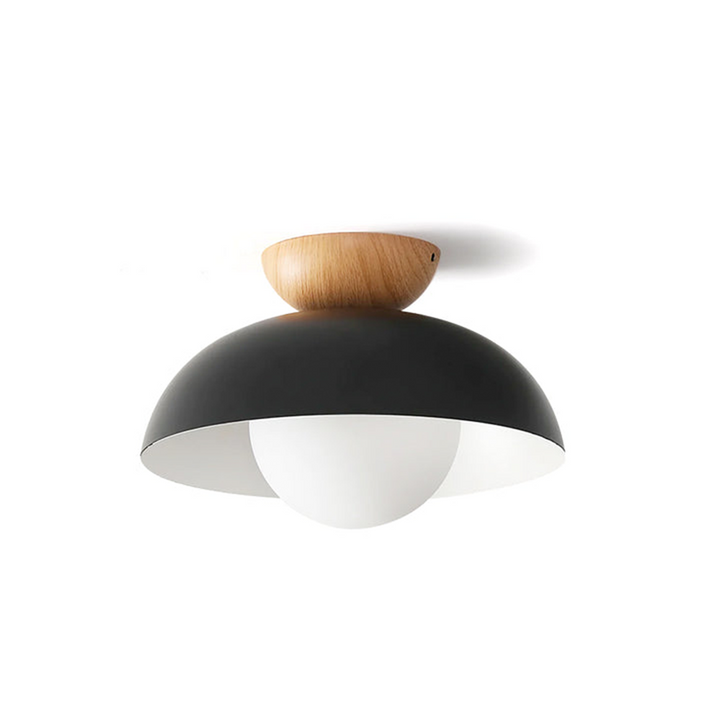 NordischesLicht: Lampada da soffitto in vetro sostenibile moderna minimalista – elegante e accogliente per sala da pranzo e soggiorno