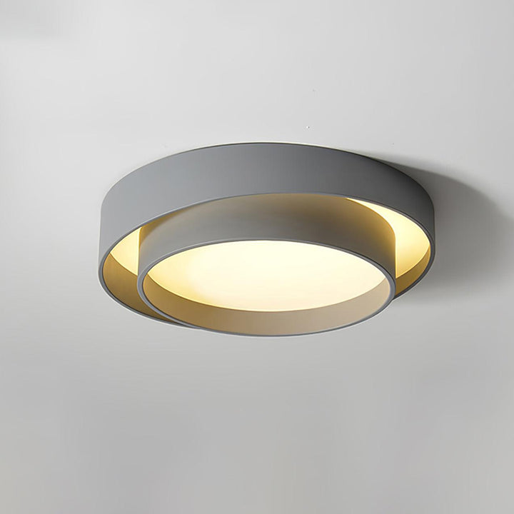 Norvyn: Lampada da soffitto LED rotonda in stile Art Déco nordico – per soggiorno e camera da letto