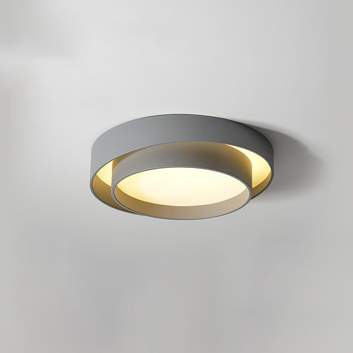 Norvyn: Lampada da soffitto LED rotonda in stile Art Déco nordico – per soggiorno e camera da letto