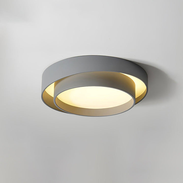 Norvyn: Lampada da soffitto LED rotonda in stile Art Déco nordico – per soggiorno e camera da letto