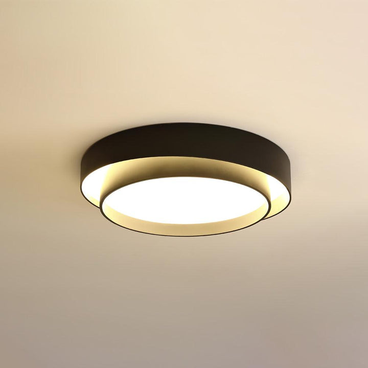 Norvyn: Lampada da soffitto LED rotonda in stile Art Déco nordico – per soggiorno e camera da letto