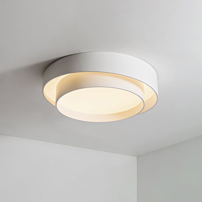 Norvyn: Lampada da soffitto LED rotonda in stile Art Déco nordico – per soggiorno e camera da letto