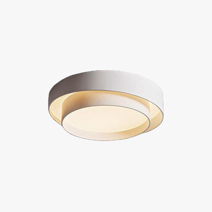 Norvyn: Lampada da soffitto LED rotonda in stile Art Déco nordico – per soggiorno e camera da letto