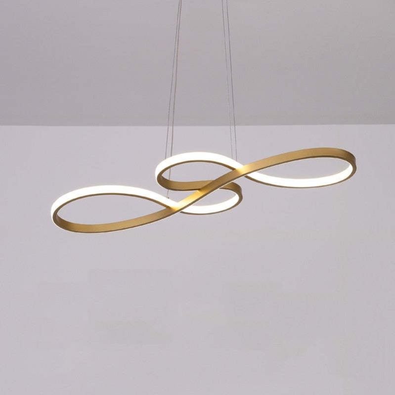 NotaLume: Lampada a sospensione LED in design di note musicali in acrilico e metallo – per soggiorno e studio