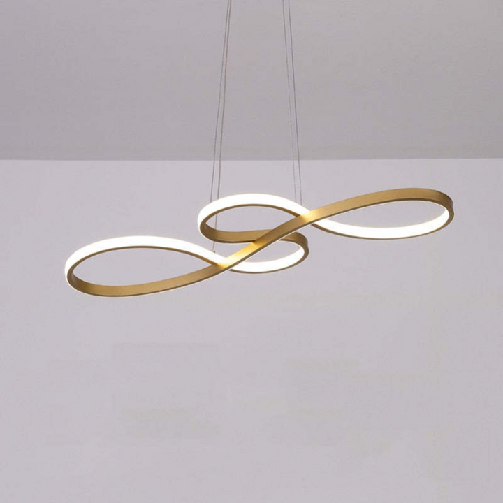 NotaLume: Lampada a sospensione LED in design di note musicali in acrilico e metallo – per soggiorno e studio
