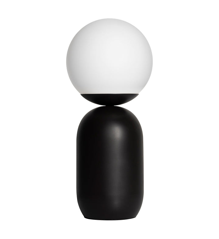 Lampada da Tavolo a Globo in Vetro Frosted Notti