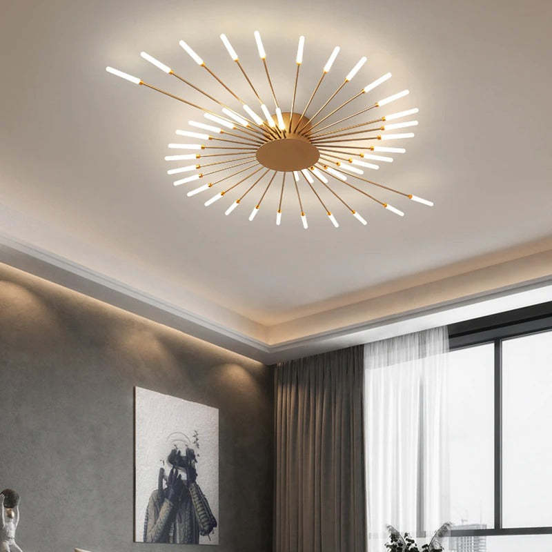 NovaLux: Lampada da soffitto LED Fuochi d&