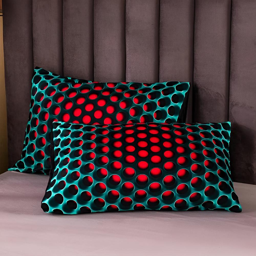 NovaTraum: Set copripiumino moderno – morbido, traspirante e decorativo con motivo cosmico per la camera da letto